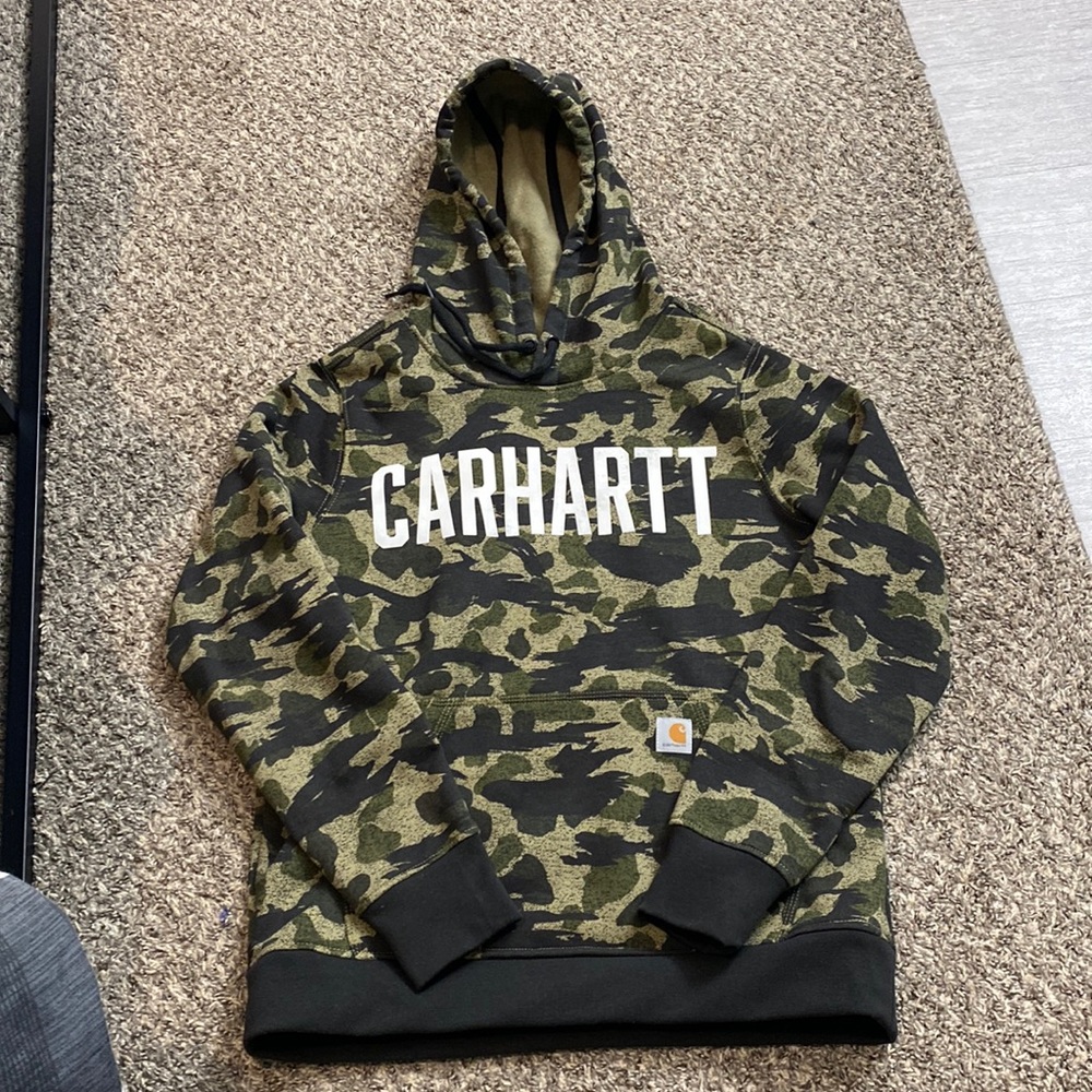 CARHARTT WOMENS CAMO HOODIE